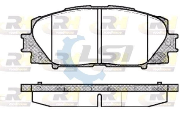 Front Brake Pads and Disc Rotors Set for YARIS NCP90 NCP91 NCP93 NCP130 2006-17