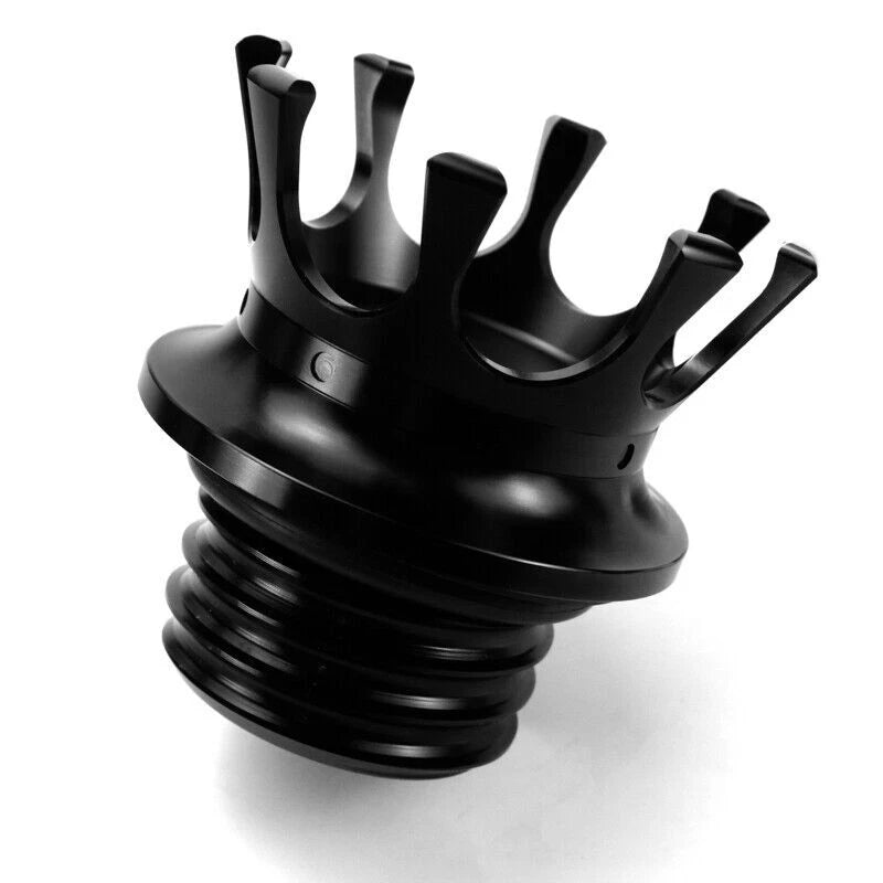Black CNC Motorcycle Fuel Tank Gas Cap for Harley Sportster Dyna Touring Softail