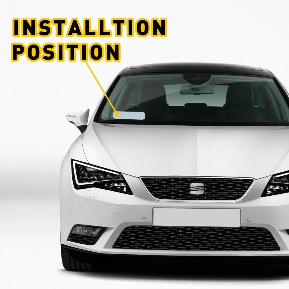 With 3M Cable Antenna Hidden Radio Stereo for Vehicle Truck Stealth Car RV Black