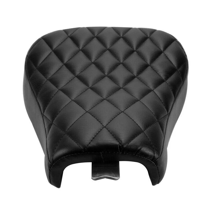 Stitching Leather Driver Solo Seat for Harley Sportster XL883 XL1200 48 07-16 ST