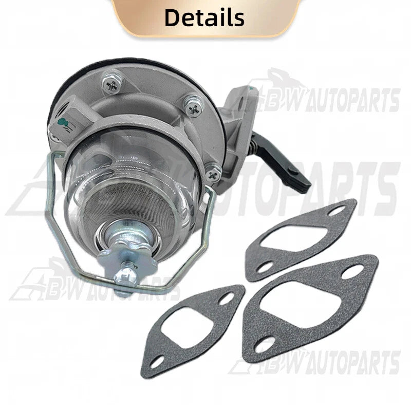 Glass Bowl Fuel Pump FOR Holden HJ 1974-1976 3.3L 6 Cylinder 202 Red Motor