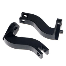 Load image into Gallery viewer, Pair Passenger Foot Peg Mounts Brackets Black For Harley Touring FLHT 93-2023 ST