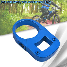 Load image into Gallery viewer, Digital Display Relocation Bracket For Sur Ron Light Bee X for Segway X260 Blue