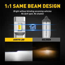 Load image into Gallery viewer, 2X H4 9003 H11/H8/H9 9005 9006 LED Headlight Bulbs White Globe Amber Plug Play.