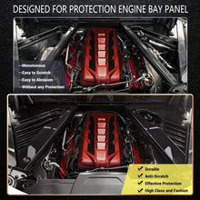 Load image into Gallery viewer, Black Engine Bay Panel Cover for Corvette C8 Stingray Coupe,C8.R Z51 2020-2024 S