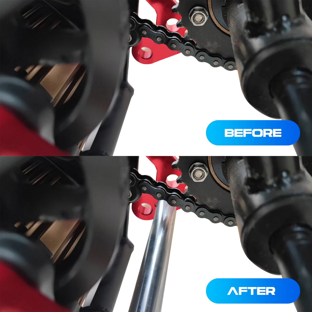 Silver 7075 Aluminum Foot Peg Support Brace for Sur-Ron Light Bee for Segway ST