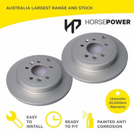 2x Rear Brake Disc Rotors for Ford FALCON BA BF FG 2002-16 including UTE 303mm