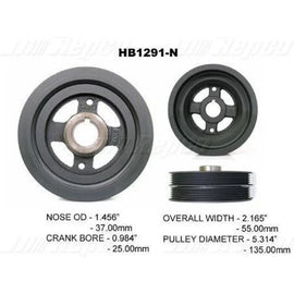 Powerbond OEM Replacement Harmonic Balancer HB1291N