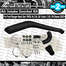 Load image into Gallery viewer, AIR INTAKE SNORKEL KIT FITS FORD RANGER NEXT GEN 2.0L 3.0L DIESEL 2022-ONWARDS