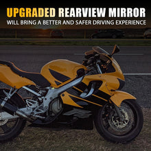 Load image into Gallery viewer, Fit HYOSUNG GT125R GT250 GT650R GT650S Honda CBR600 Rear View Side Mirrors Black