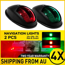 Load image into Gallery viewer, 4x 24V 12V Boat Lights Marine Nav Lights Yacht Stern Light LED Navigation Lights