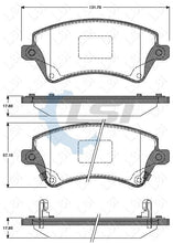 Load image into Gallery viewer, Front Brake Pads and Disc Rotors Set for Toyota COROLLA ZZE122R S.Africa 01 - 07