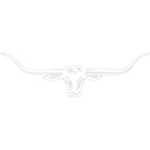 Load image into Gallery viewer, R.M. Williams Longhorn Sticker, White - 70cm STRMW-WHT