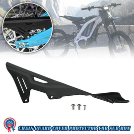 Motorcycle ABS Chain Guard Guide Cover Protector Black For Sur-Ron Accessories
