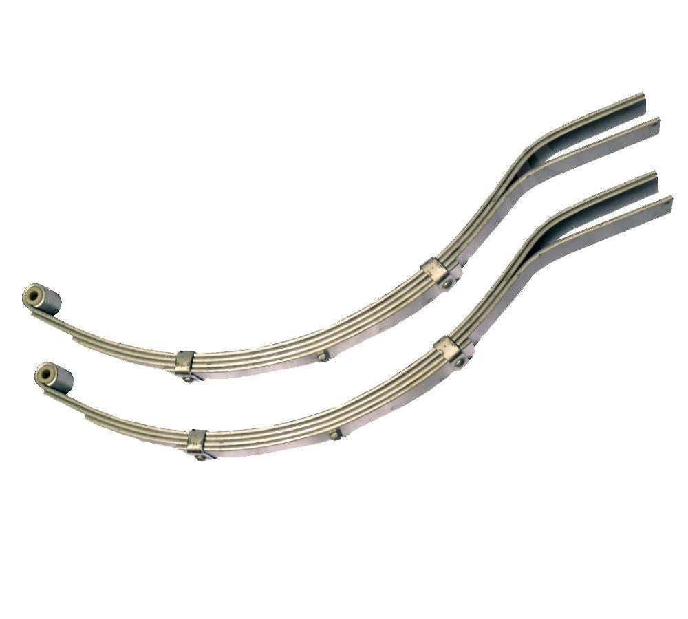 4 Leaf Slipper Spring and Eye Trailer Parts One Pair Dacromet Galvanised 900kg