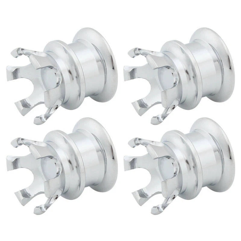 4X Crown Head Bolt Cover Spark Plug Cap Fit For Harley Sportster XL Softail Dyna