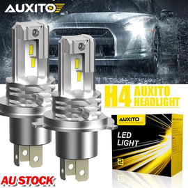 Plug-and-Play H4 LED Headlight Bulbs For Toyota 79 Landcruiser Series 4WD AUXITO