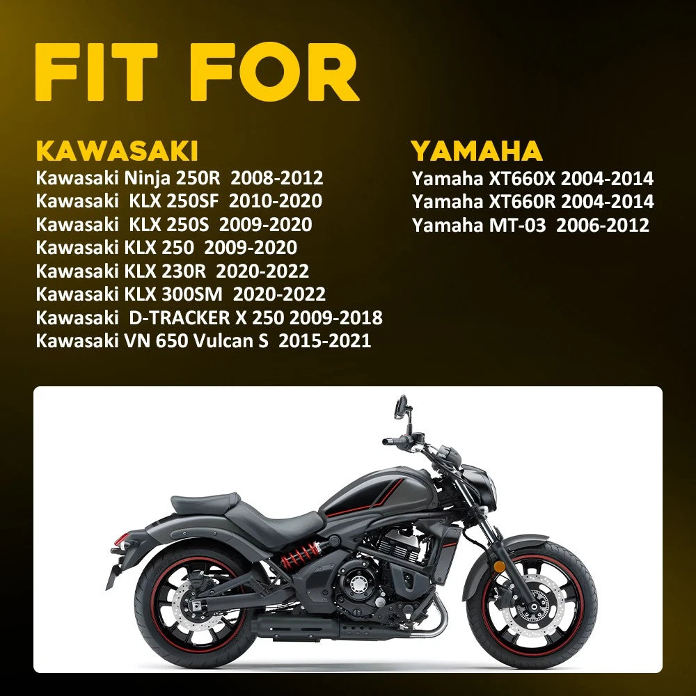 4X /Turn Signal Indicator Light For KAWASAKI NINJA 250R Vulcan S 650 KLX250 S