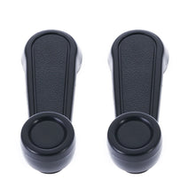 Load image into Gallery viewer, 2pcs Black FRONT LH+RH Window Crank Handle for Toyota Landcruiser 69-07/Hino
