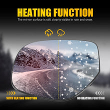 Load image into Gallery viewer, 1pcs Left Side Mirror Glass Heated For Mitsubishi Outlander ASX XC XE 2013-2019.