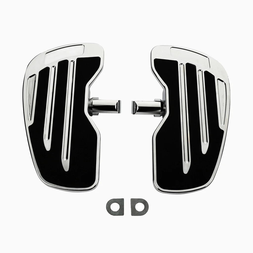 Chrome Foot Pegs Pedal Floorboards Footrest Fit For Indian Scout Sixty 2016-2024