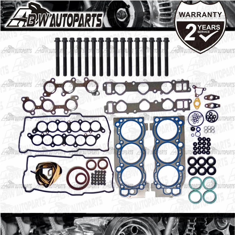 Cylinder Heads Gasket Bolts Kit For Toyota Prado HiAce Hilux Surf 3.4L 5VZ-FE