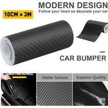 Load image into Gallery viewer, 7D High Black Gloss Carbon Fibre Fiber Vinyl Car Bubble Wrap Air Release Film AU
