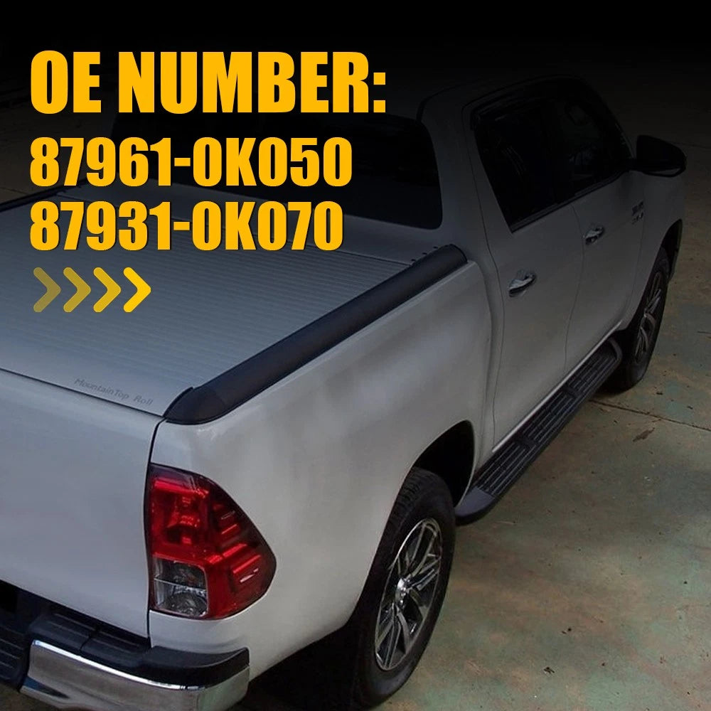 Pack of 2 For 05-15 Toyota Hilux Car Rearview Mirror Backing Plate Heated RH LH