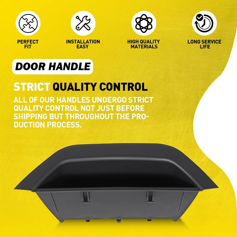 Front Right Door Interior Inner Handle Pull Trim Black for BMW F25 F26 X3 X4