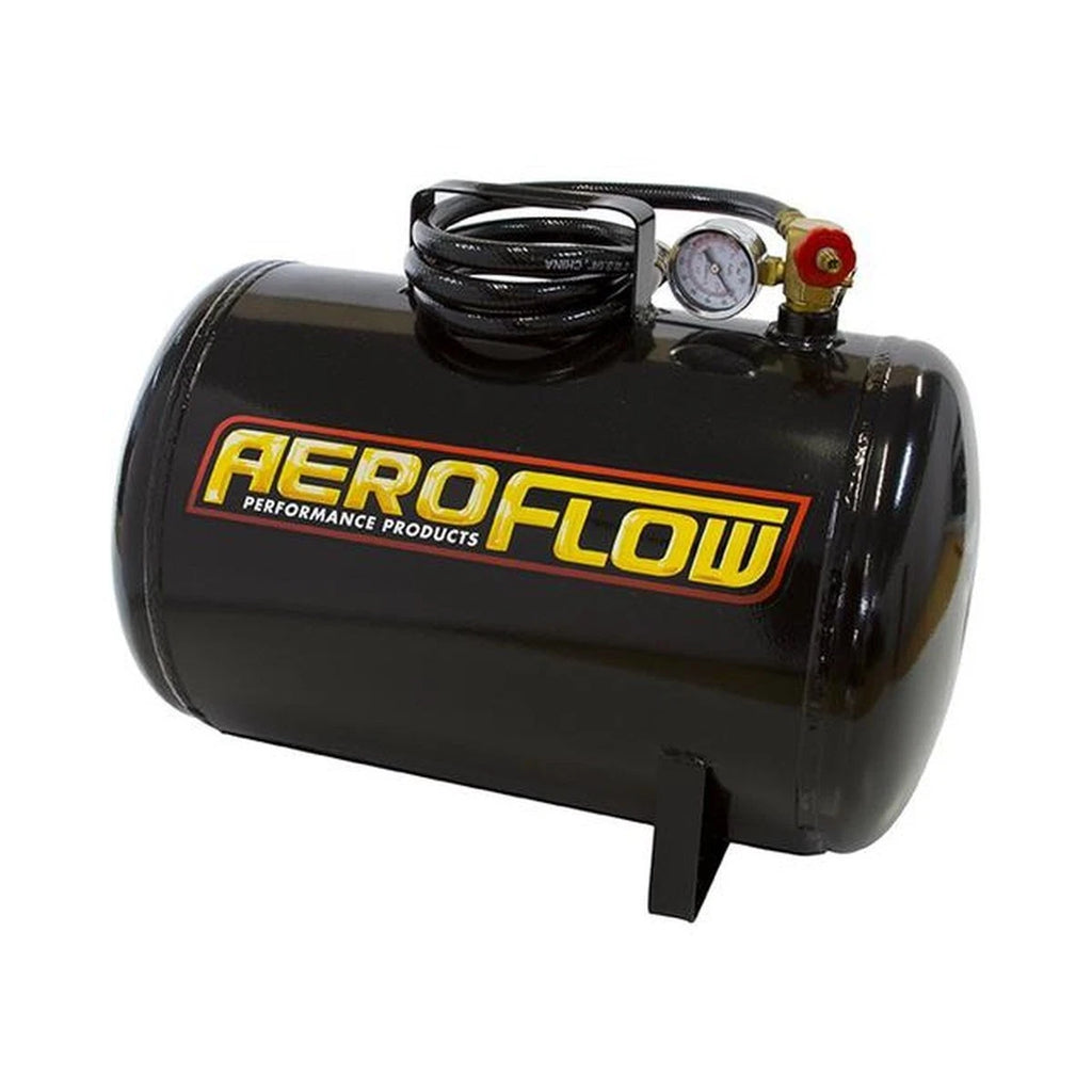 Aeroflow AF77-3000 5 Gal Portable Air Tank Black With Tank Valve 125 Max PSI