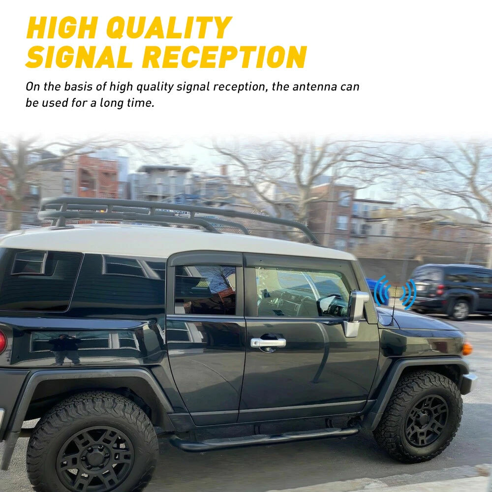 Universal Car Roof Aerial Radio AM/FM Signal 11inch Antenna Arial ABS