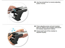Load image into Gallery viewer, Aerodynamic Alloy Cross Bar Roof Rack for Mazda 3 2004 - 2008 Sedan &amp; Hatch