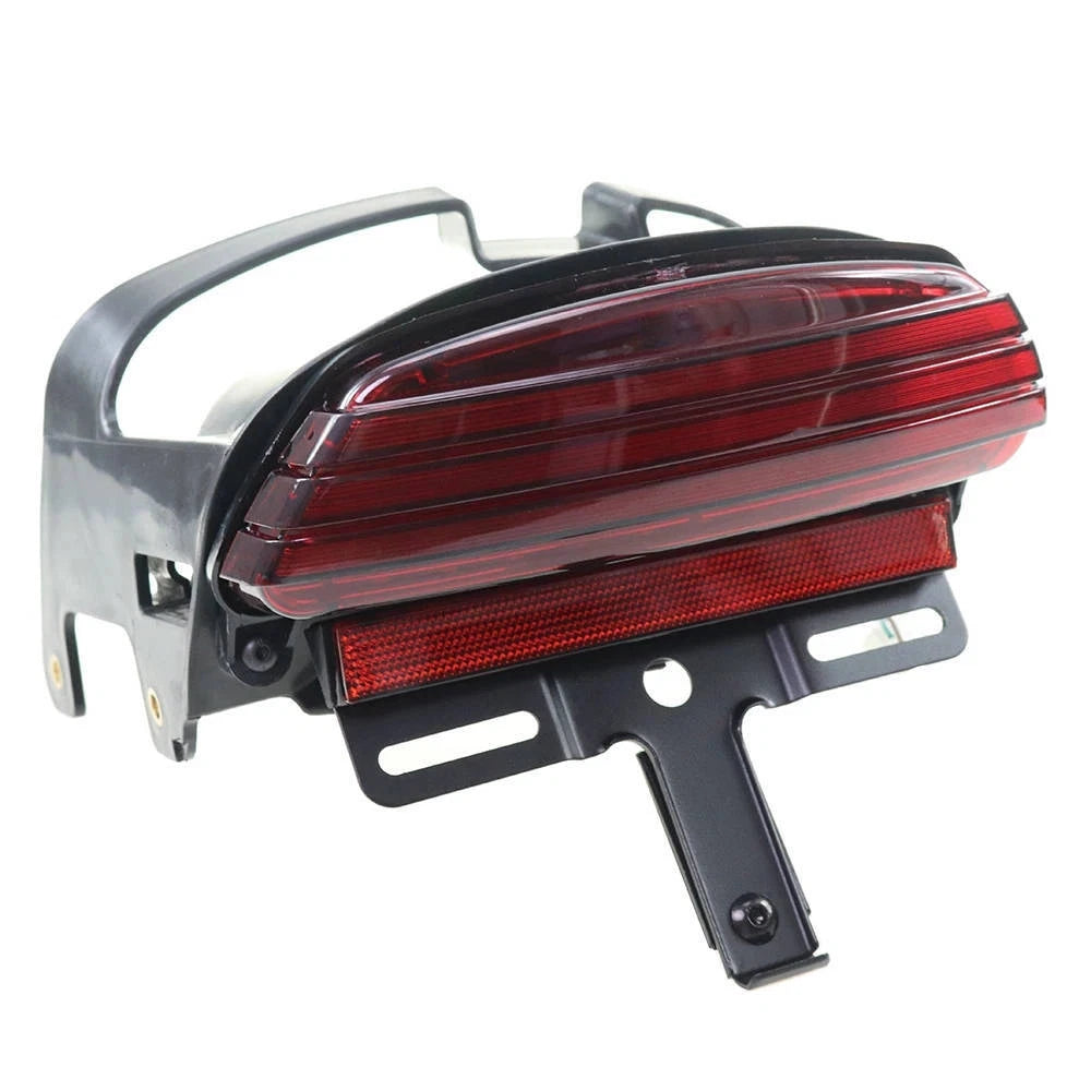 For Harley Softail Dyna FXDF Fat Bob 2008-13 Tri-Bar Fender LED Tail Brake Light