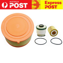 Load image into Gallery viewer, Fit Ford PX PXII Ranger Diesel Air + Oil + Fuel Filter Service Kit 2.2L 3.2L M6