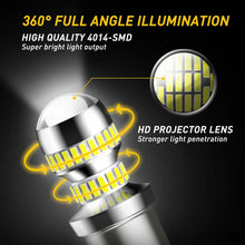 Load image into Gallery viewer, 2-10x AUXITO 1156 BA15S P21W Canbus LED Reverse Stop Light Turn Bulb Globe NEWA