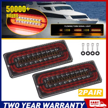 Load image into Gallery viewer, 4PCS 88 LED Tail Lights Stop Indicator Reverse Lamp 12V Trailer Truck Ute Light