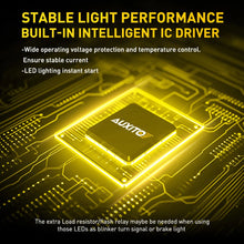 Load image into Gallery viewer, 2X AUXITO BAY15D 1157 P21/5W 12V RED CAR 16SMD BRAKE LED STOP TAIL LIGHT BULBS