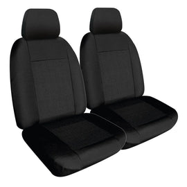 Sperling Weekender Jacquard Front Black Seat Covers Suits Prado 120 Series 20...