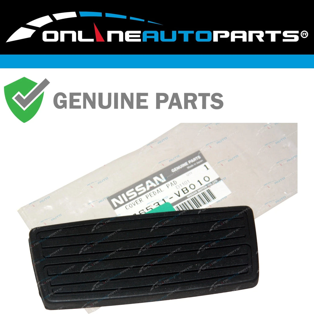 New Brake Pedal Rubber Pad Patrol GU Y61 Wagon 1997-2012 Auto Genuine Nissan