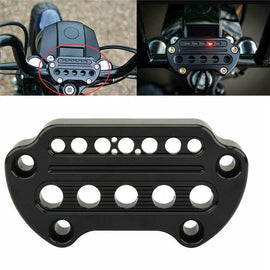 Front Indicator Handlebar Clamp Cover For Harley Sportster 95-up for Dyna 06-up
