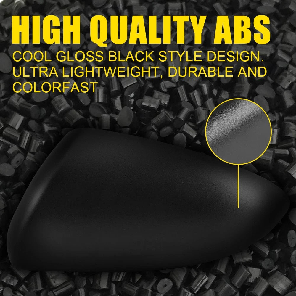 2x Door Mirror Cover House Cap Left Right Side For Nissan Dualis J10 2007-2014 Z