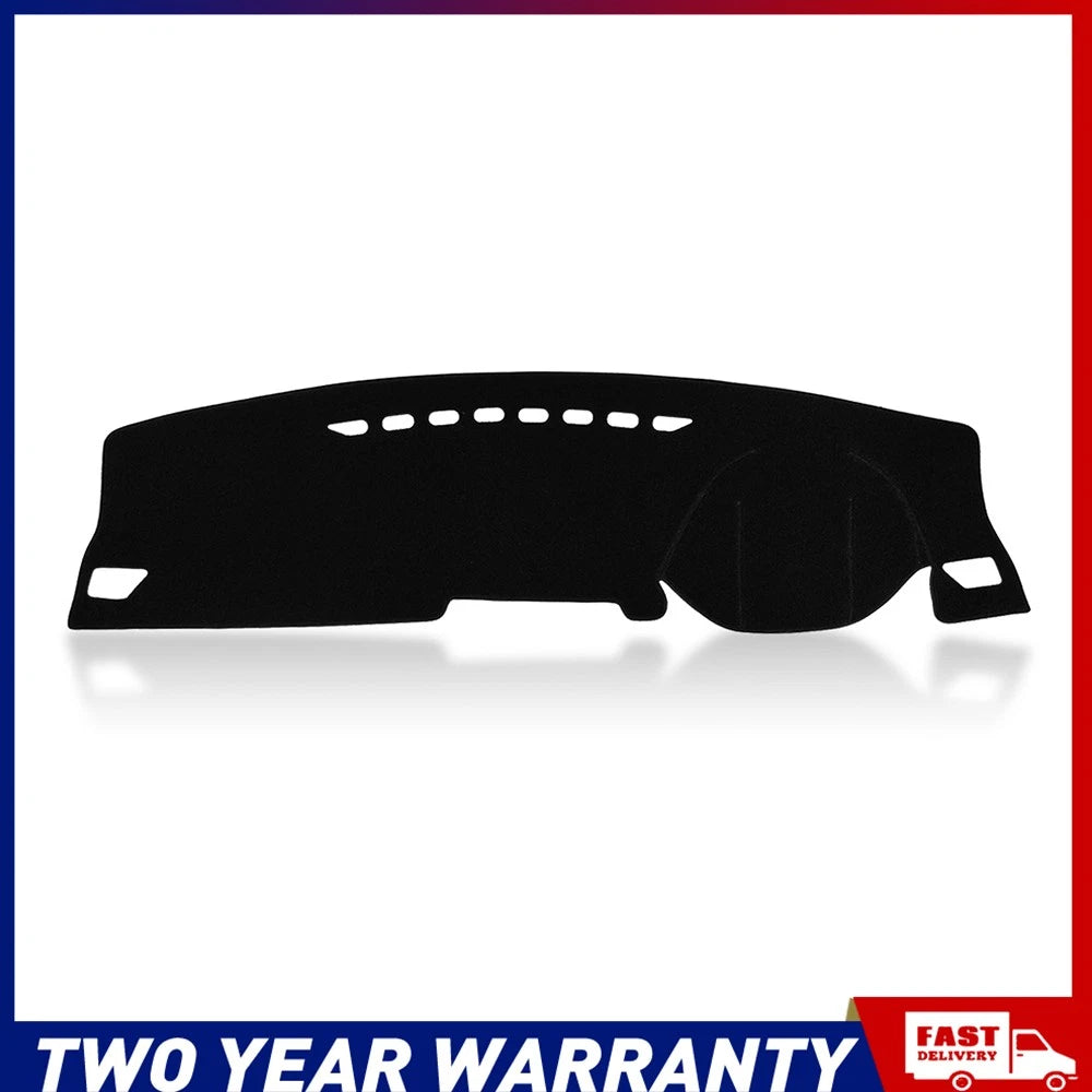 Black non-slip dash mat for Haval Jolion LUX 2021-2024 RHD without HUD, custom fit