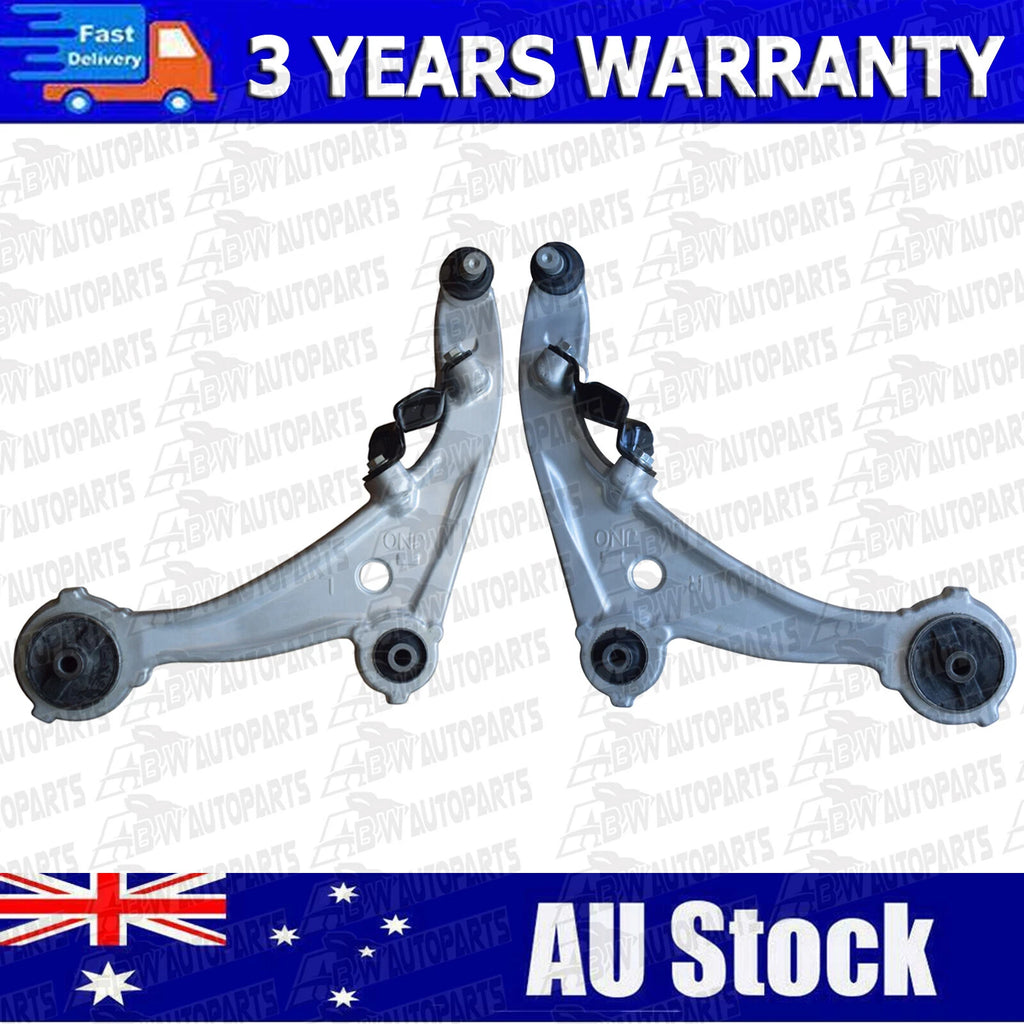 Pair Front Lower Control Arm For Nissan Maxima J32 3.5L 2.5L Petrol 2009-2014