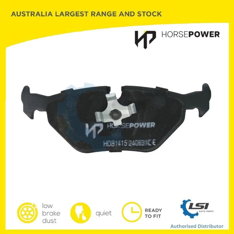 Rear Brake Pads Set for BMW 323i 325 E46 2.5 1998-00