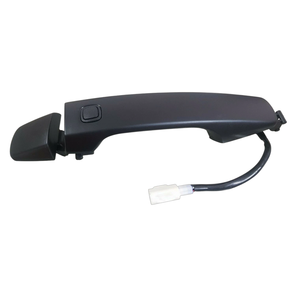 Door Handle Outer for Toyota Landcruiser 07-21 Set 4 Black FRONT REAR W/Sensor