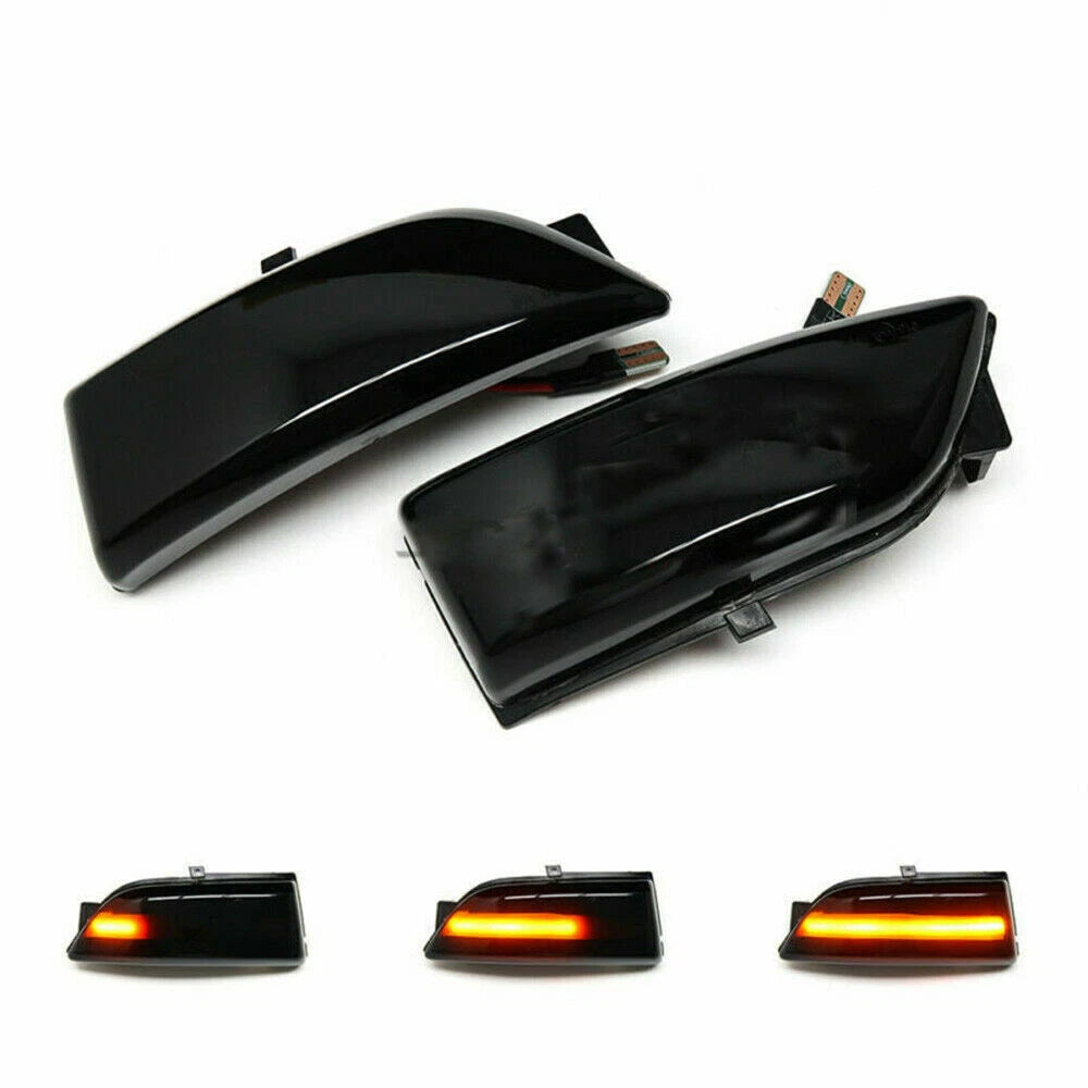 2x Dynamic LED Turn Signal Mirror Light For Ford Ranger Raptor Wildtrak 2012-19