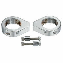 Load image into Gallery viewer, 41mm Turn Signal Indicator Fork Clamp Mount Bracket Fork Tube For Harley Chrome