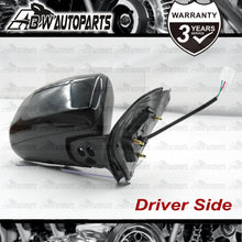 Load image into Gallery viewer, RH Driver Side Black Electric Door Mirror For Toyota Hilux 2005-2015