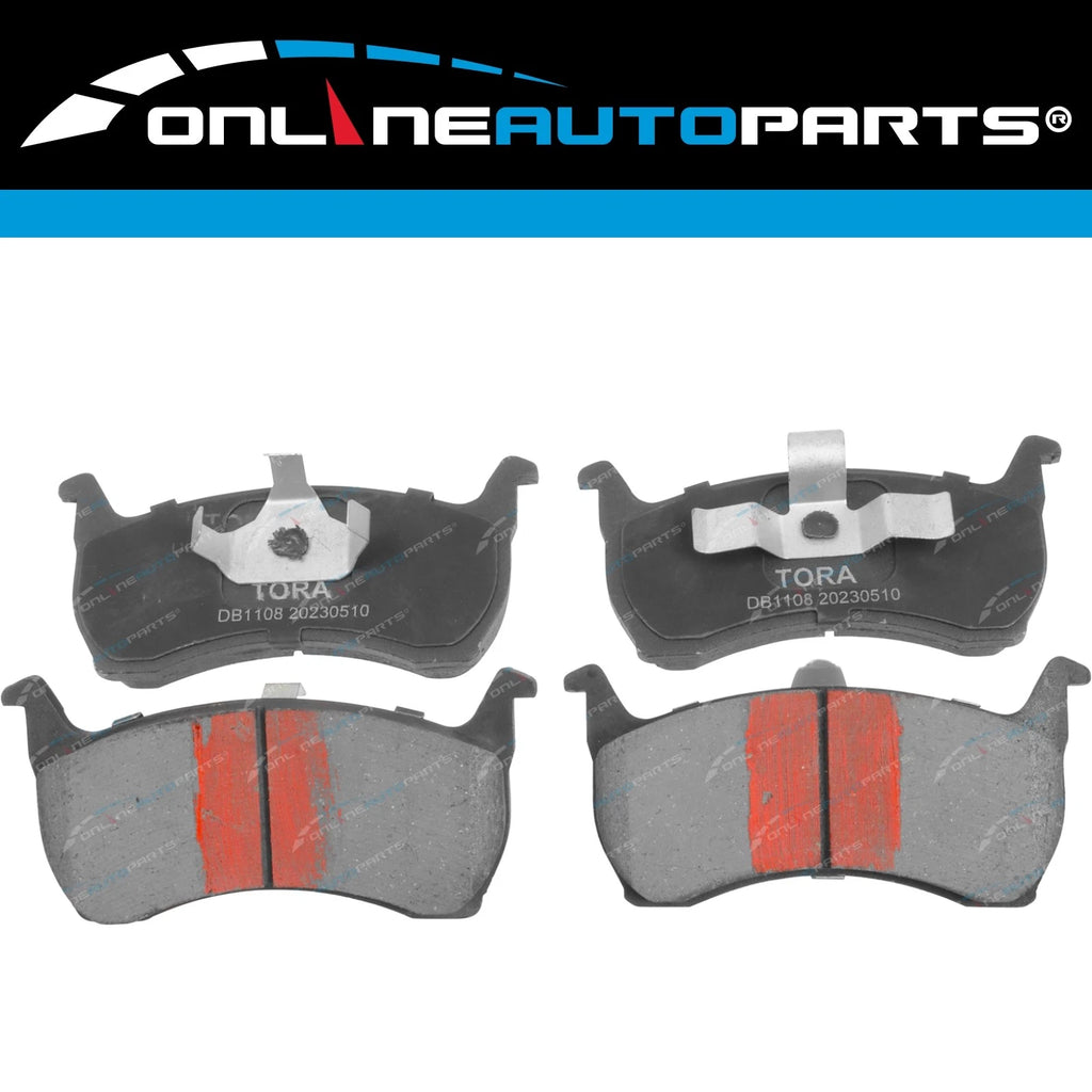 Front Disc Brake Pad Set for Ford Fairmont Falcon AU EA EB ED EF EL XH 88~00