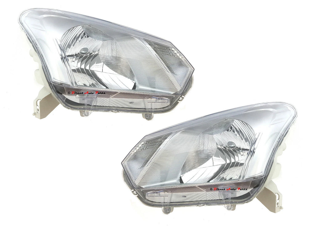 *NEW* HEADLIGHT HEAD LIGHT LAMP (CHROME) ISUZU D-MAX DMAX EX SX 2017-2020 PAIR